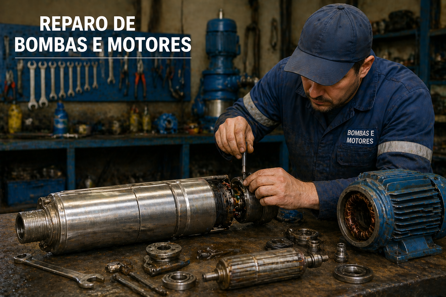 Reparo de Bombas e Motores